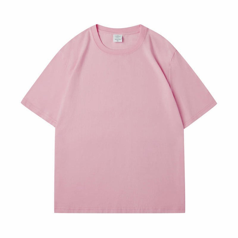 All-matching Round Neck Short Sleeves Loose GlamzKart