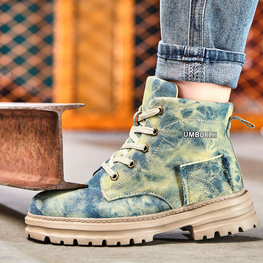 Women's Comfortable Breathable And Anti Smashing Safety Shoes GlamzKart