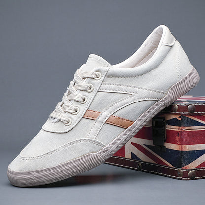 Breathable Casual Large Size Shoes Summer Men's Shoes Canvas GlamzKart