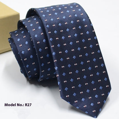 Fashion Exquisite Jacquard Tie Wedding Groom R27 GlamzKart