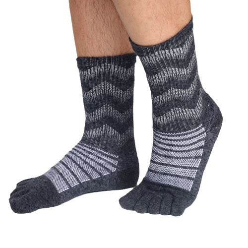 Wool Toe Socks Autumn And Winter Thickened GlamzKart