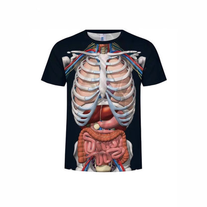 3d Digital Printing Short Sleeve Comfortable T-shirt For Men GlamzKart