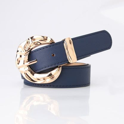 Fashion Characteristic Belt European And American Fashion Simple Jeans Pant Belt Zhang Qing GlamzKart
