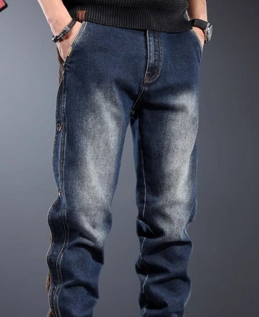 American-style Heavy New Patchwork Overalls Men GlamzKart