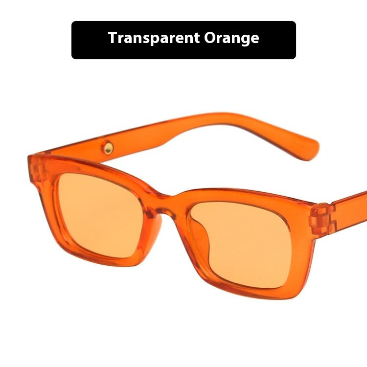 Advanced Ins UV Protection Sun-proof Sun Glasses Picture Transparent Orange GlamzKart