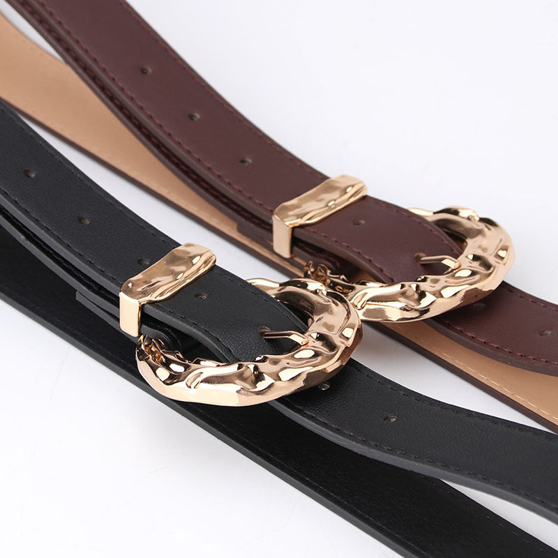 Fashion Characteristic Belt European And American Fashion Simple Jeans Pant Belt GlamzKart