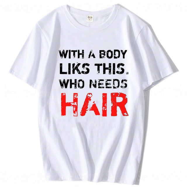Plus Size Men's Cotton Short-sleeved Summer English Letter Printed T-shirt Top Men Style13 GlamzKart