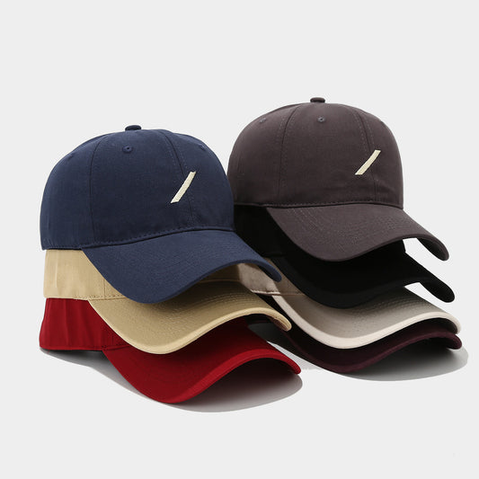 Early Spring Baseball Cap With Big Face And Small Curved Brim Soft Top GlamzKart