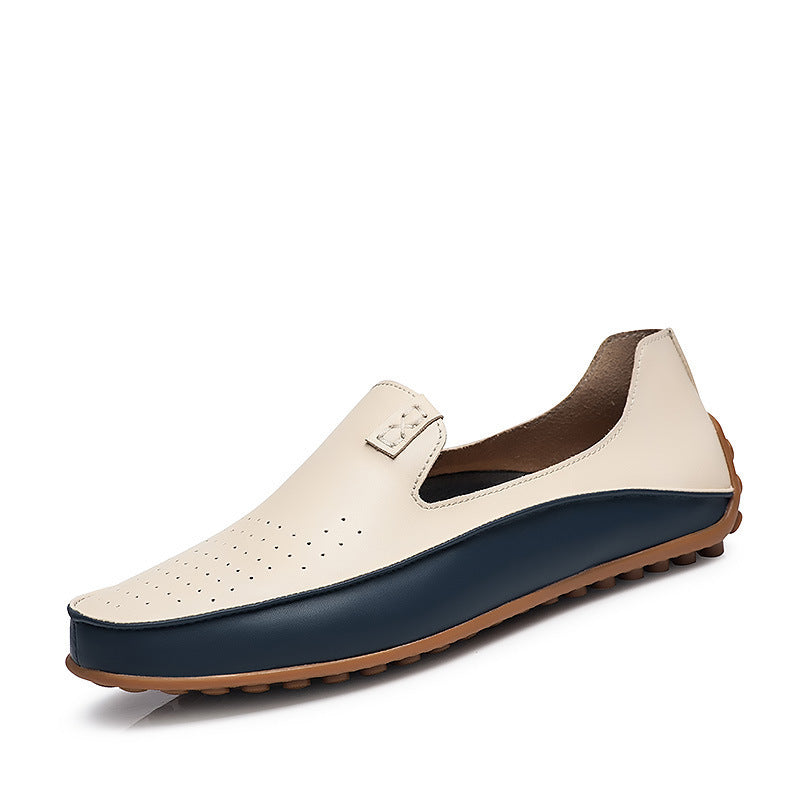Lightweight Plus Size Korean Gommino Men's Shoes Breathable GlamzKart