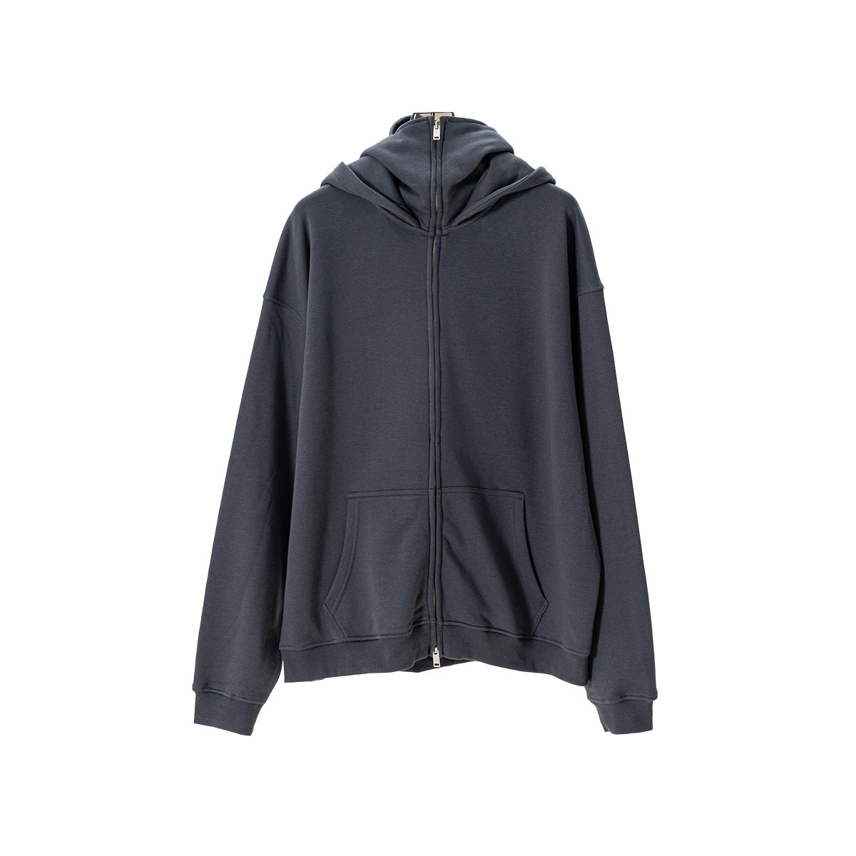 Profile With Sports Windproof Mask Zipper Sweater GlamzKart