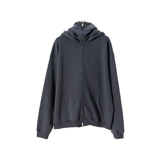 Profile With Sports Windproof Mask Zipper Sweater GlamzKart