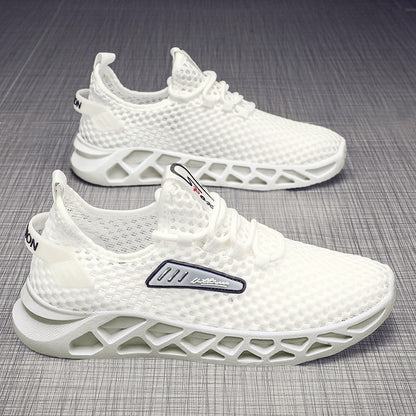 Summer Mesh Breathable Hollow Casual Sports Shoes Men GlamzKart