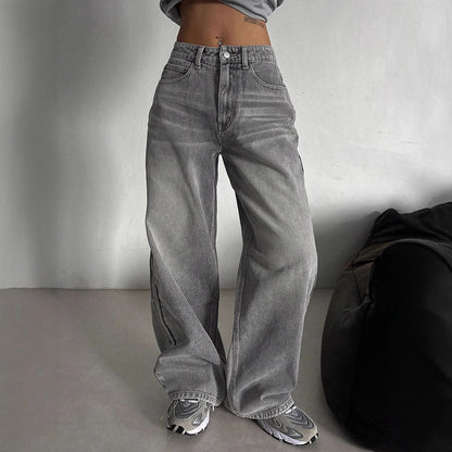 Loose Spring And Autumn Long High Waist Drooping Fashion Fashion Pants GlamzKart
