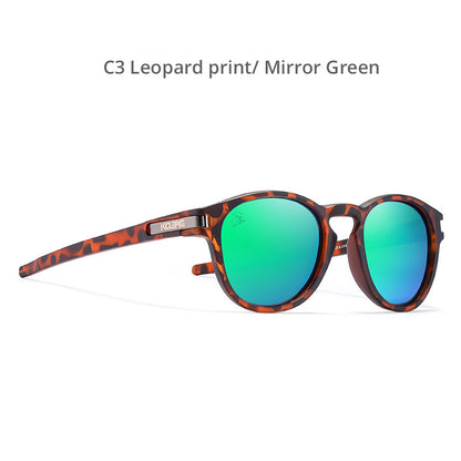 TR90 Sunglasses Polarized Round Leopard Print Casual Package Another Order C3 GlamzKart
