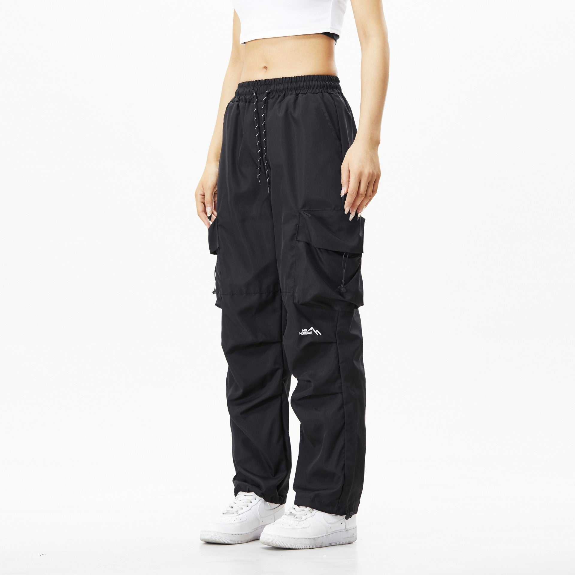 Mountain Retro Workwear Waterproof Mountain Trousers Black GlamzKart