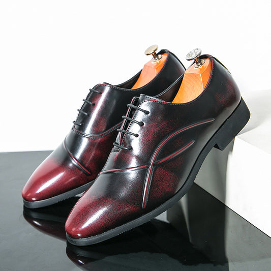 Outdoor Travel Fashion Personalized Men's Leather Shoes GlamzKart