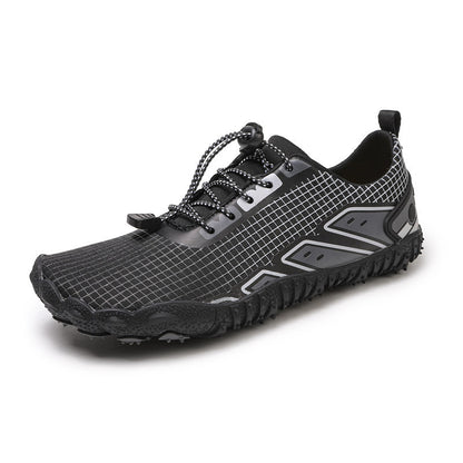 New Thickened Indoor Fitness Shoes Soft Bottom Non-slip Treadmill Shoes DB9925 Black GlamzKart
