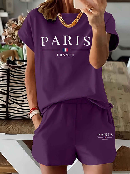 Fashion Comfort Printing Slimming Shorts Summer Casual Women's Clothing