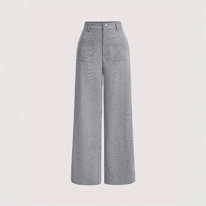 Tall Loose All-matching Corduroy Retro Straight-leg Trousers GlamzKart