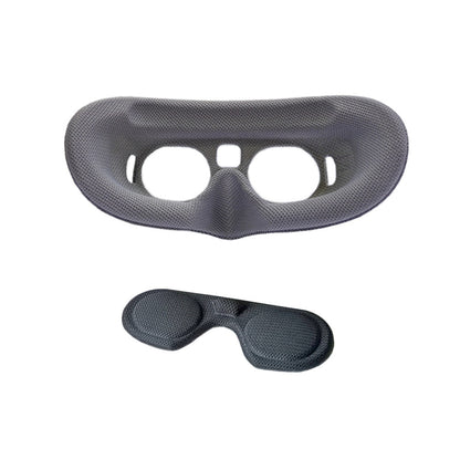 Home Portable Anti Leakage Comfortable Eye Mask Gray And Lens Protective Cover GlamzKart