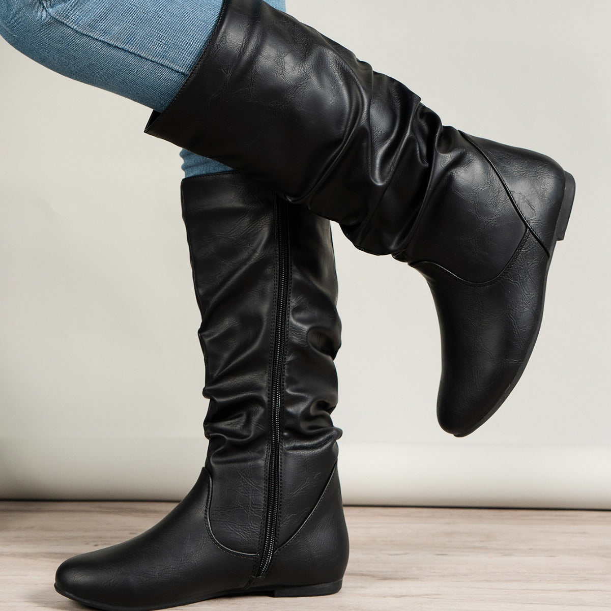 Fashion Middle Women's Western Cowboy Boot GlamzKart