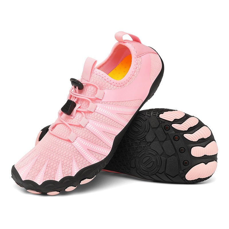 Quick-drying Wading Outdoor Leisure Mountaineering Shoes Pink GlamzKart