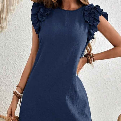 Women's Summer Casual V-neck Lace Dress