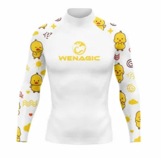 Surfing Suit Long Sleeve Swimsuit Professional Quick-drying Sun Protection GlamzKart