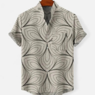 Digital 3D Short-sleeved Beach Sports Top GlamzKart