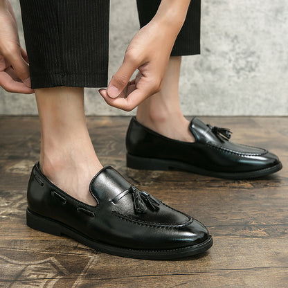 Tassel Slip-on Shoes Young Men GlamzKart
