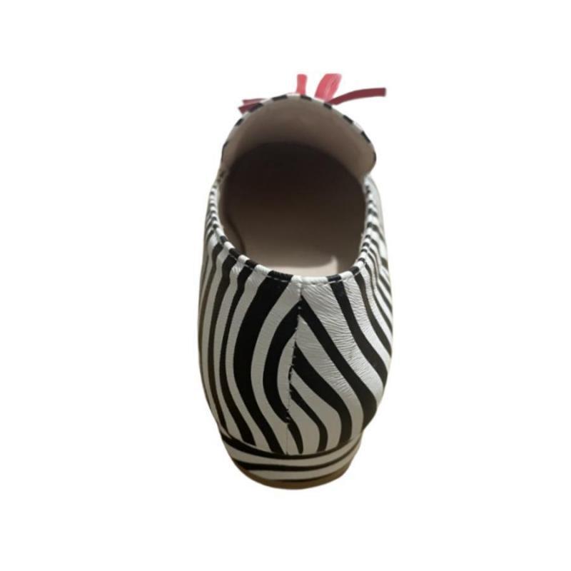 Spring And Autumn Tassel Low Heel Round Head 40-43 Low-cut Plus Size Leopard Print Casual Loafers GlamzKart