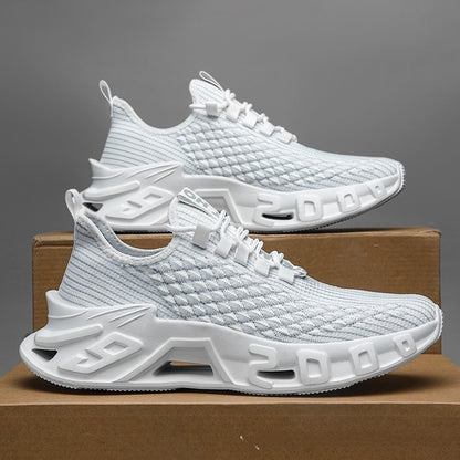 Plus Size Breathable Mesh Surface Popular Leisure Sports Running Blade Men's Shoes GlamzKart