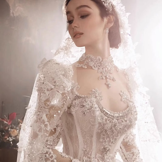Heavy Industry European-style Royal Court Princess Large Tail Female GlamzKart