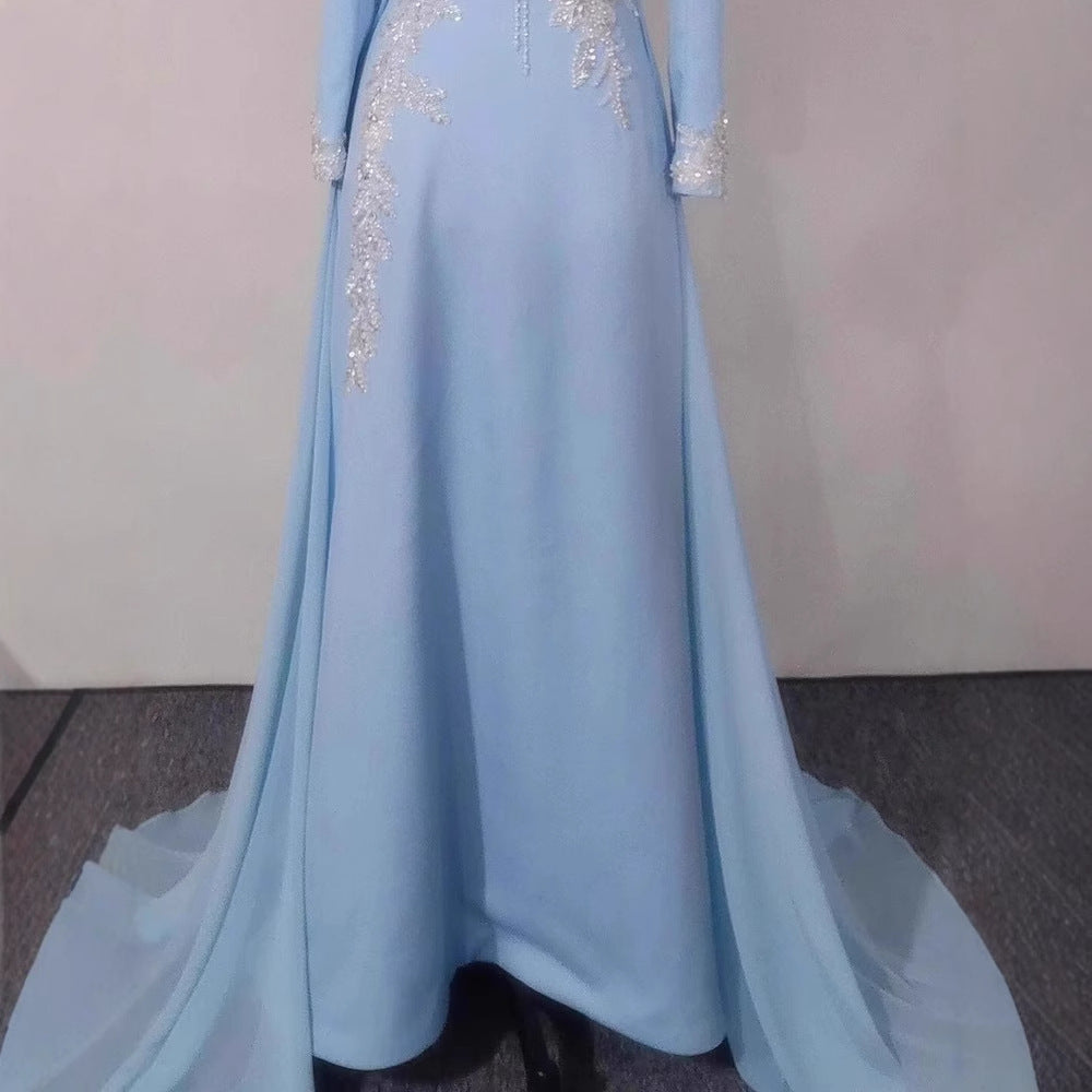 Light Luxury Minority Temperament Long Sleeve Performance Costume GlamzKart