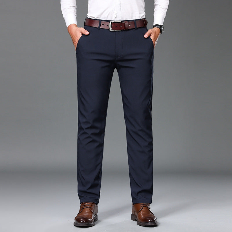 Casual Loose Spring And Autumn Straight Suit Pants GlamzKart