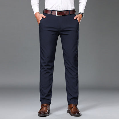 Casual Loose Spring And Autumn Straight Suit Pants GlamzKart
