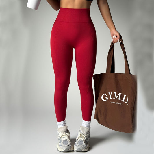 Seamless Skinny Yoga Pants Women's Sports Quick-drying Fitness Pants GlamzKart