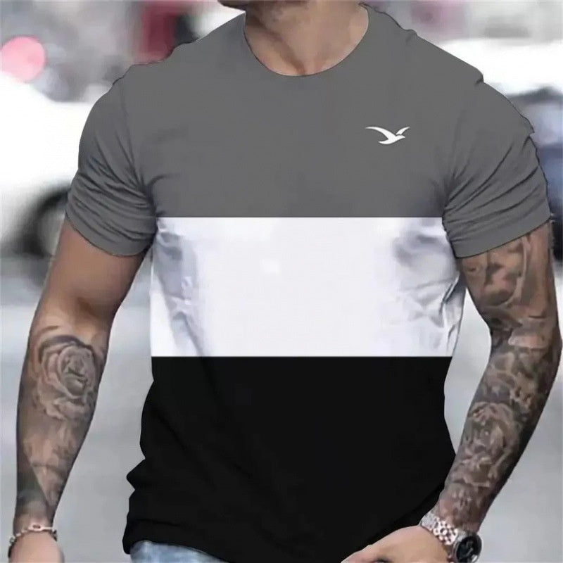 Men's T-shirt 3D Printing Athletic Clothing ETGX23V2 GlamzKart