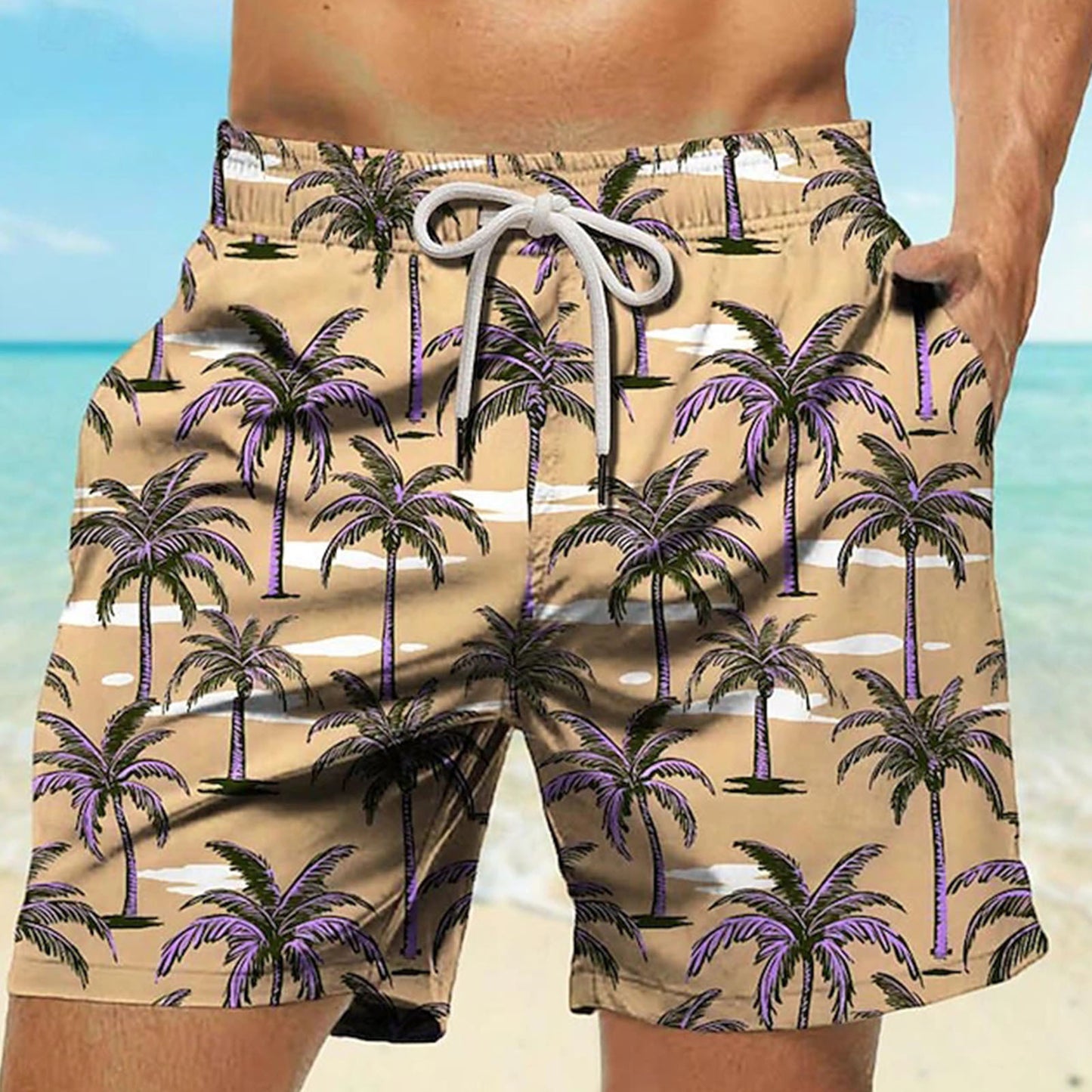 Casual Summer Men's Beach Pants Trendy Shorts PM3222 GlamzKart