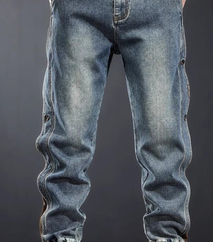 American-style Heavy New Patchwork Overalls Men GlamzKart