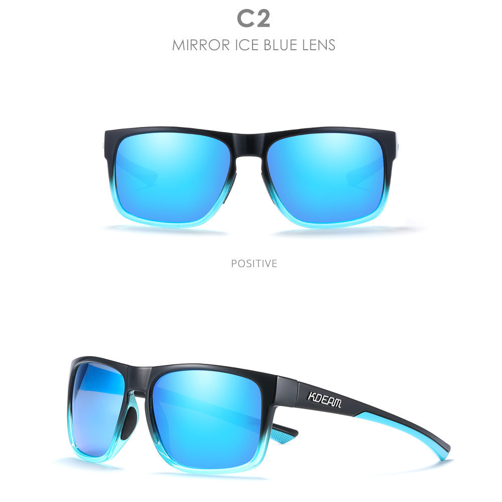 Box Colorful Real Film Lure Sunglasses For Fishing C2 GlamzKart