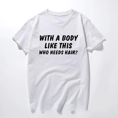 Plus Size Men's Cotton Short-sleeved Summer English Letter Printed T-shirt Top Men GlamzKart