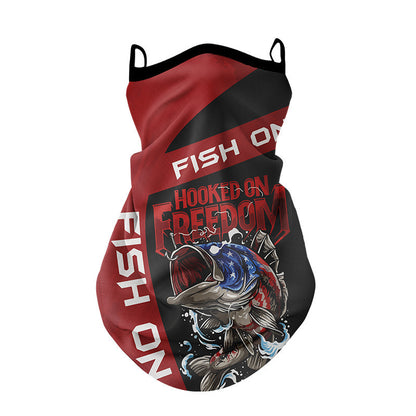 Full Face And Neck Protection Integrated Sun Mask Standard Tears Carp GlamzKart