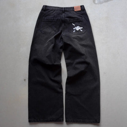 Retro Loose Fried Street Wide-leg Pants Fashionable Trousers Fashion Brand GlamzKart