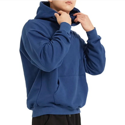 Men's Sweatshirt Loose Sweatshirt Drop-shoulder Sleeve Hoodie GlamzKart