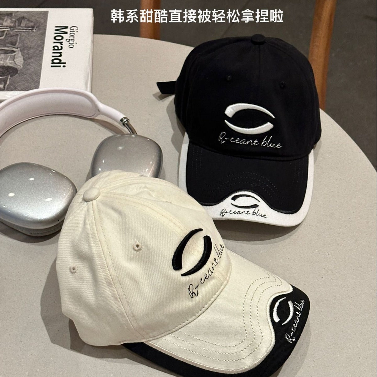 Patchwork Color Big Head Circumference Baseball Cap Outdoor Embroidered Sun Protection Sun Hat GlamzKart