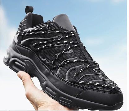 Youth Sports Korean Fashion Casual Shoes Black GlamzKart