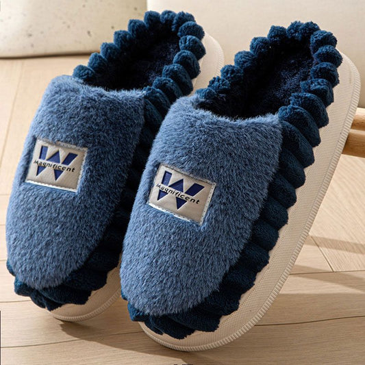 New Fleece-lined Thickened Cotton Slippers GlamzKart