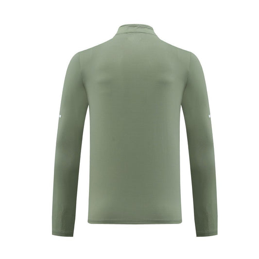 Training Running Quick Drying Clothes Outdoor Casual Stretch Quick-drying Exercise T-shirt Long Sleeve Men GlamzKart