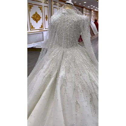 Bride Owner Wedding Dress Trailing Wedding Pettiskirt GlamzKart